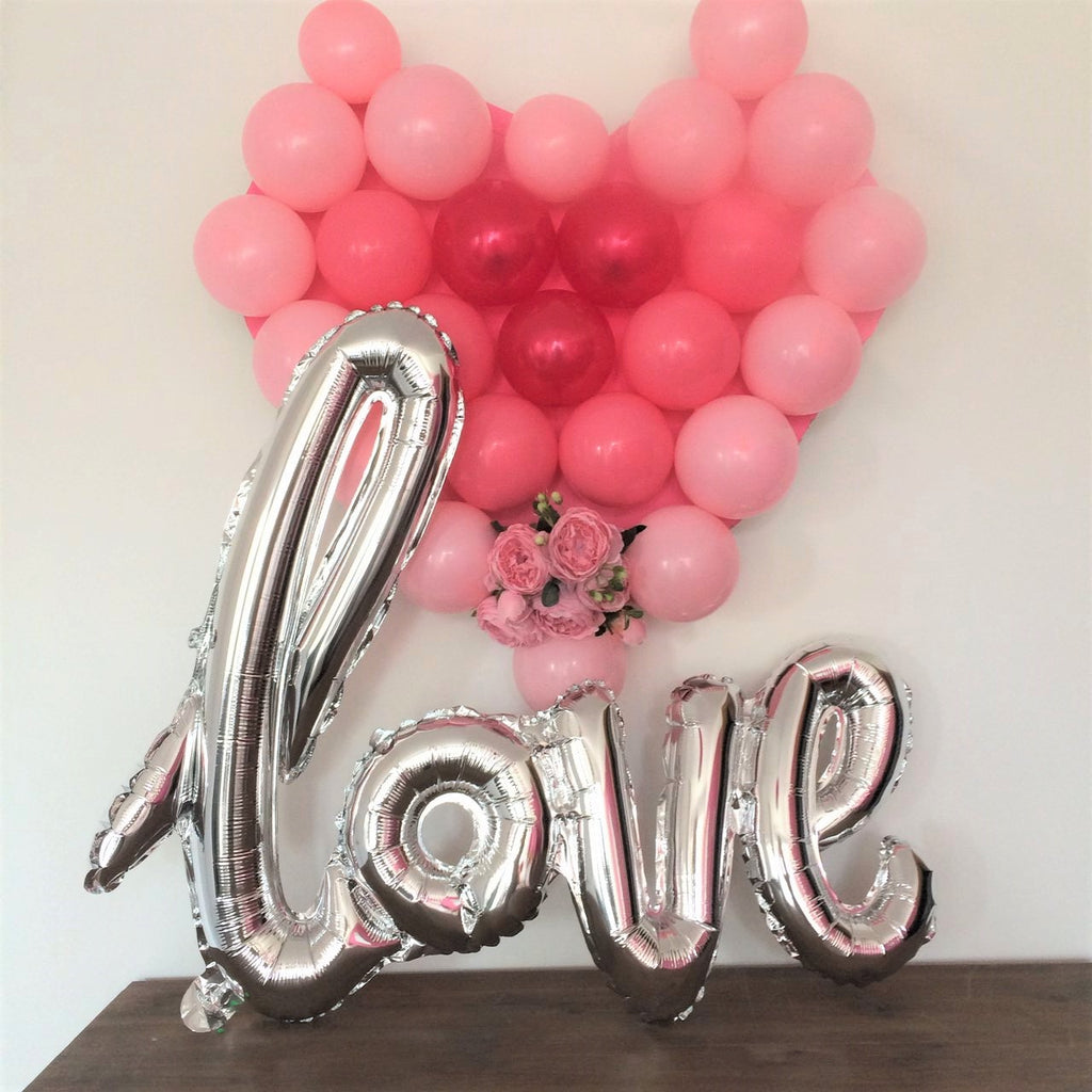 Valentines Party I Pretty Heart Balloon Decoration I My Dream Party Shop Blog I UK