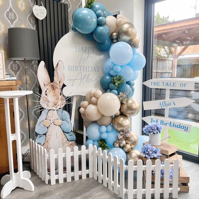 Peter Rabbit Party Theme I 1st Birthday Party Ideas for Boys Blog I My Dream Party Shop UK