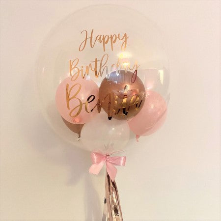 Harry Potter themed personalised bubble balloon