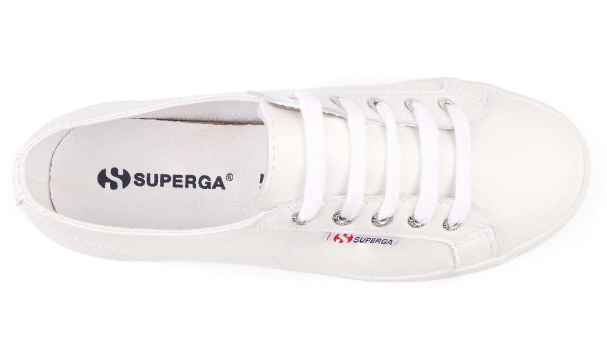 womens 2790 fglw platform sneakers in white leather