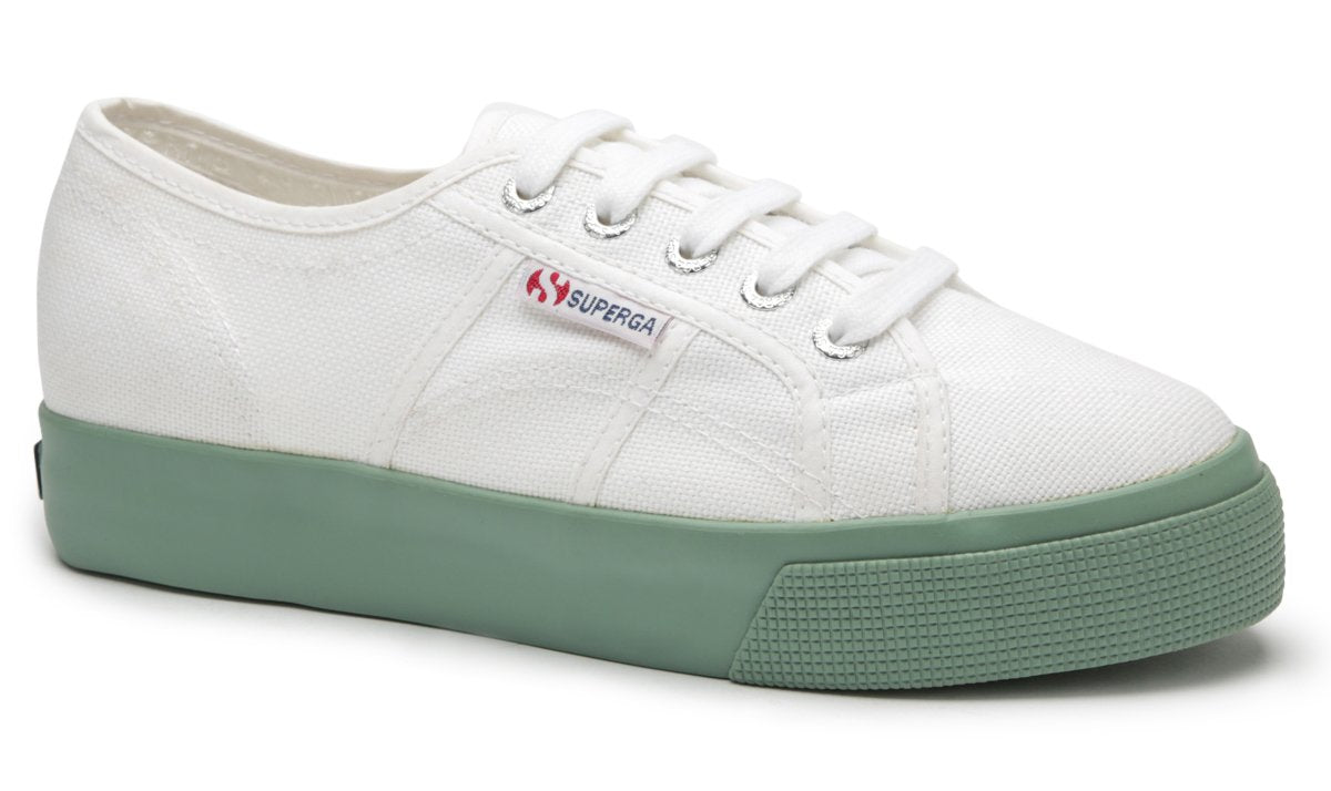 2730 Cotu White Green Bay Shoe 