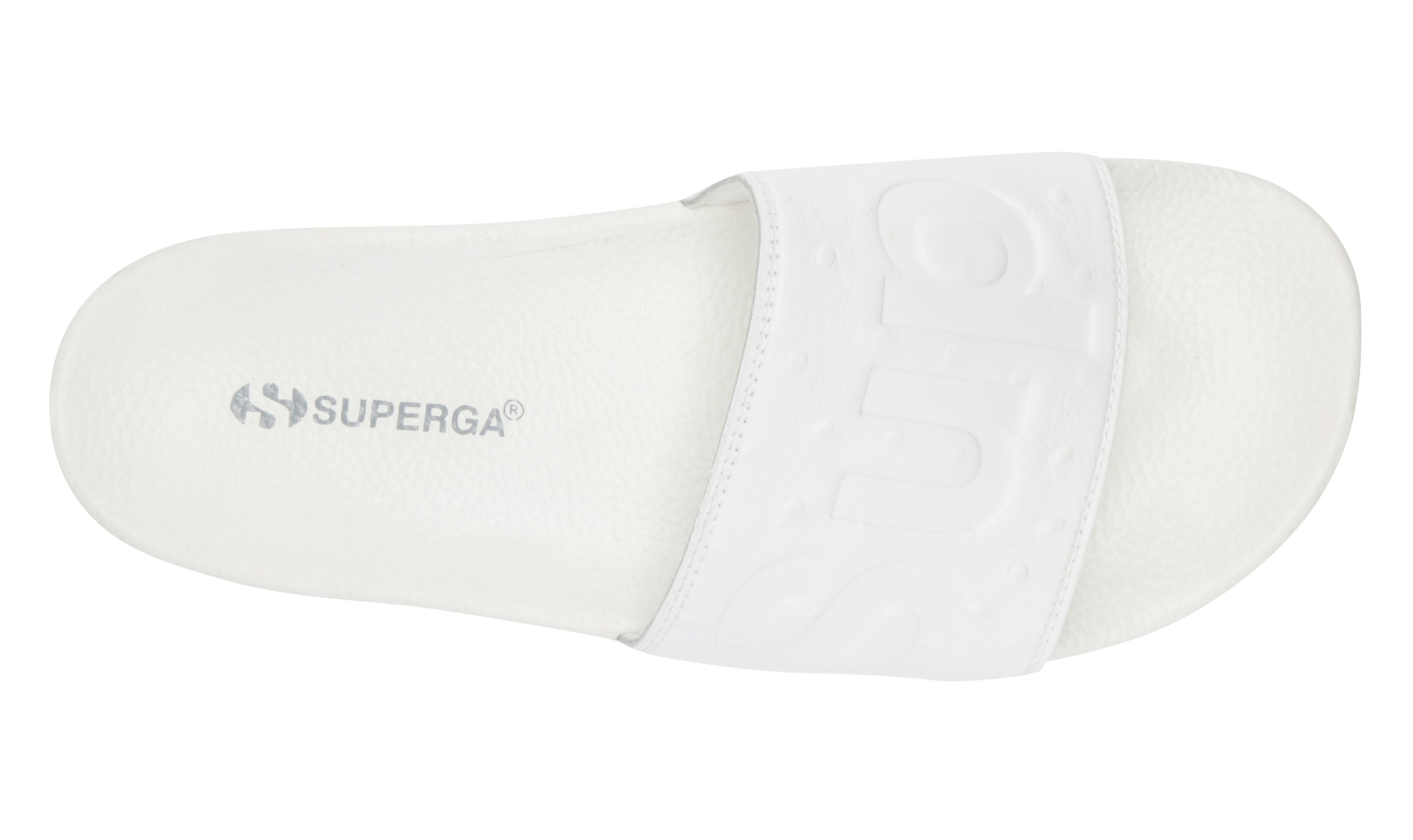 superga slides white