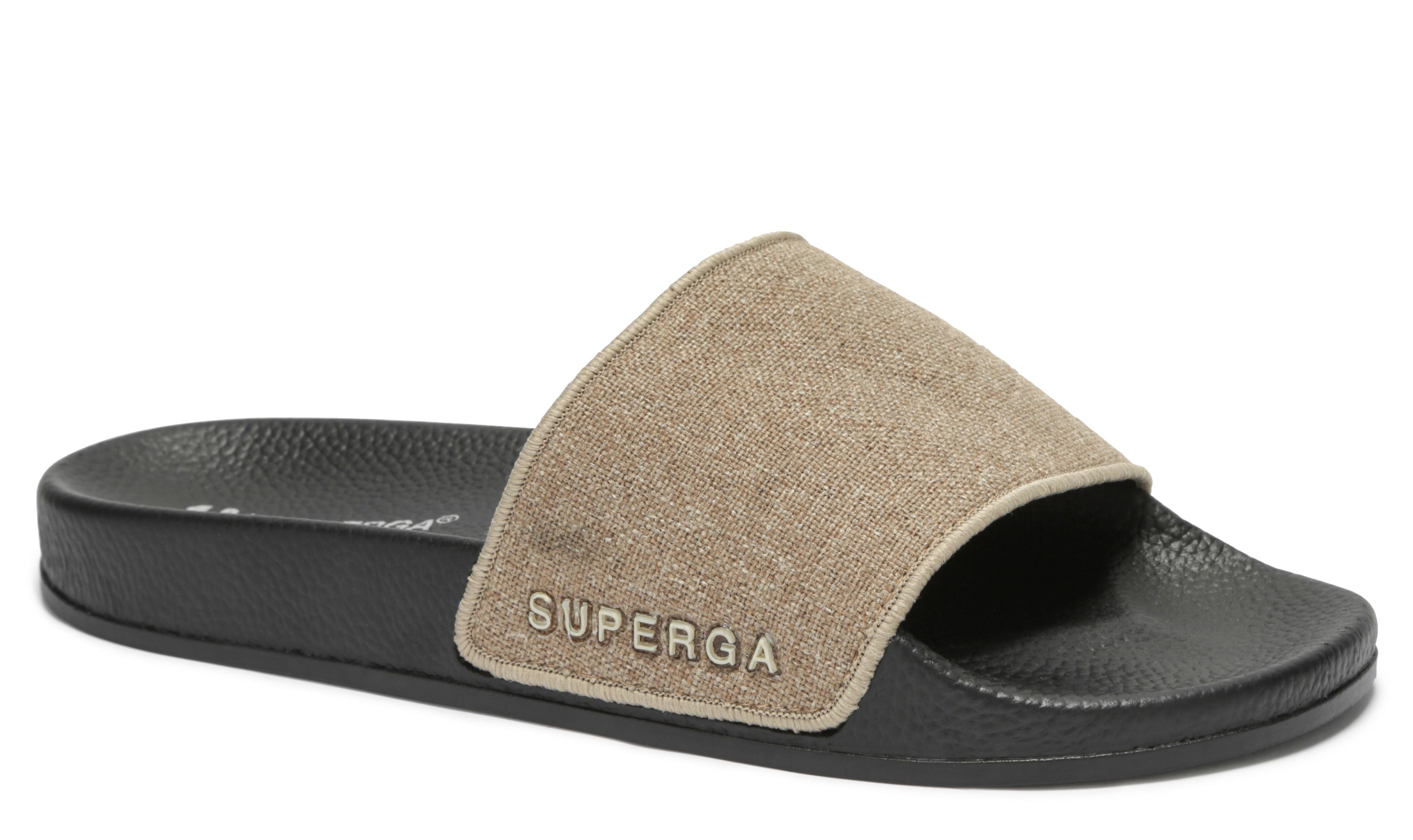 Buy > superga linen slides > in stock