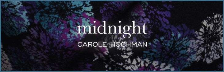 Midnight By Carole Hochman A Touch Of Silver Lace Inset Pajama Set in Brown