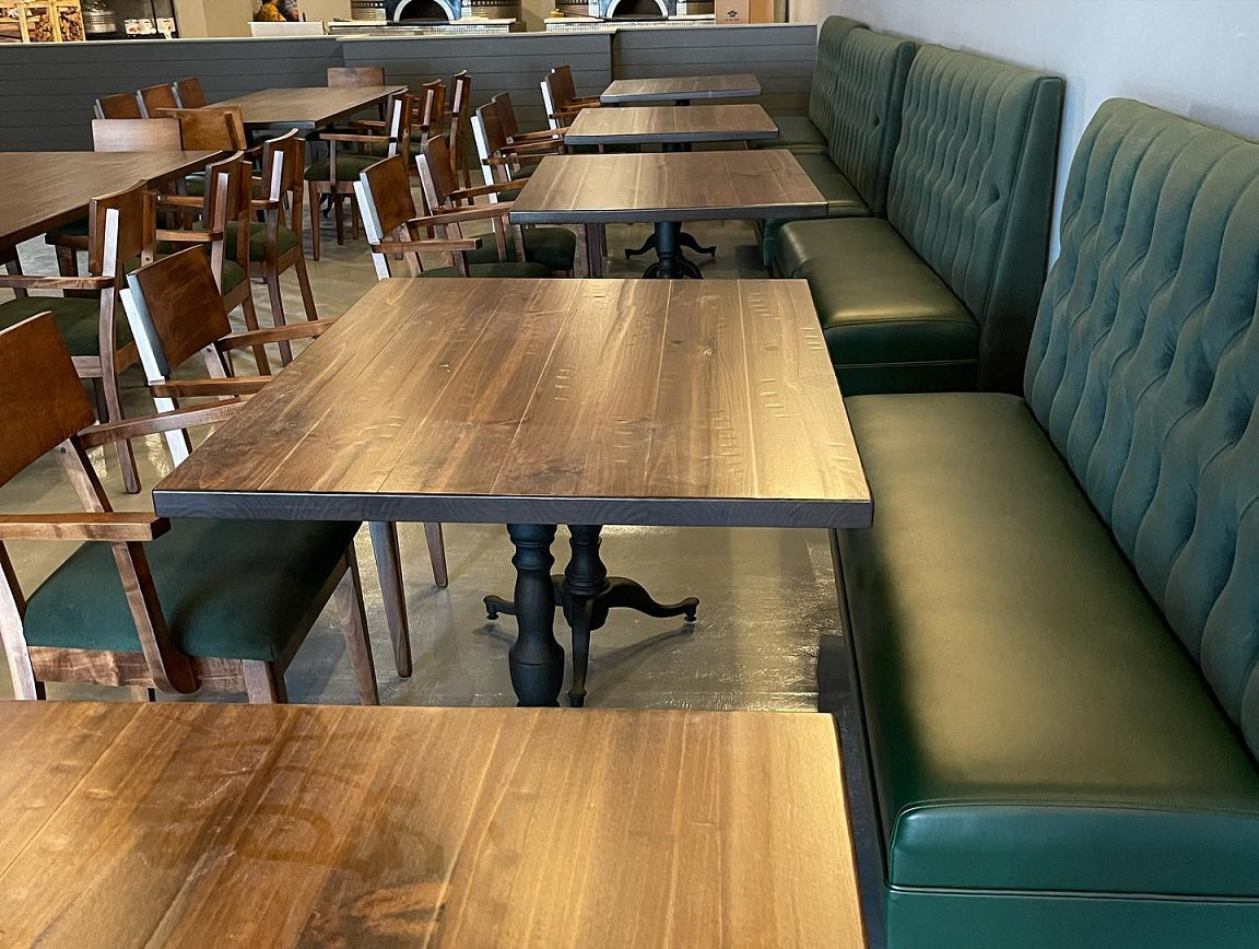 Restaurant equipment, Restaurant furniture, Restaurant booths, Restaurant  tables – Custom Booth Manufacturing