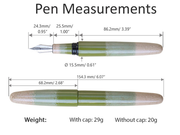 pen mneasurement hirota urushi chawan iro - matcha