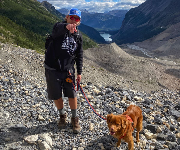 plains of six glacier hike lake louise alberta