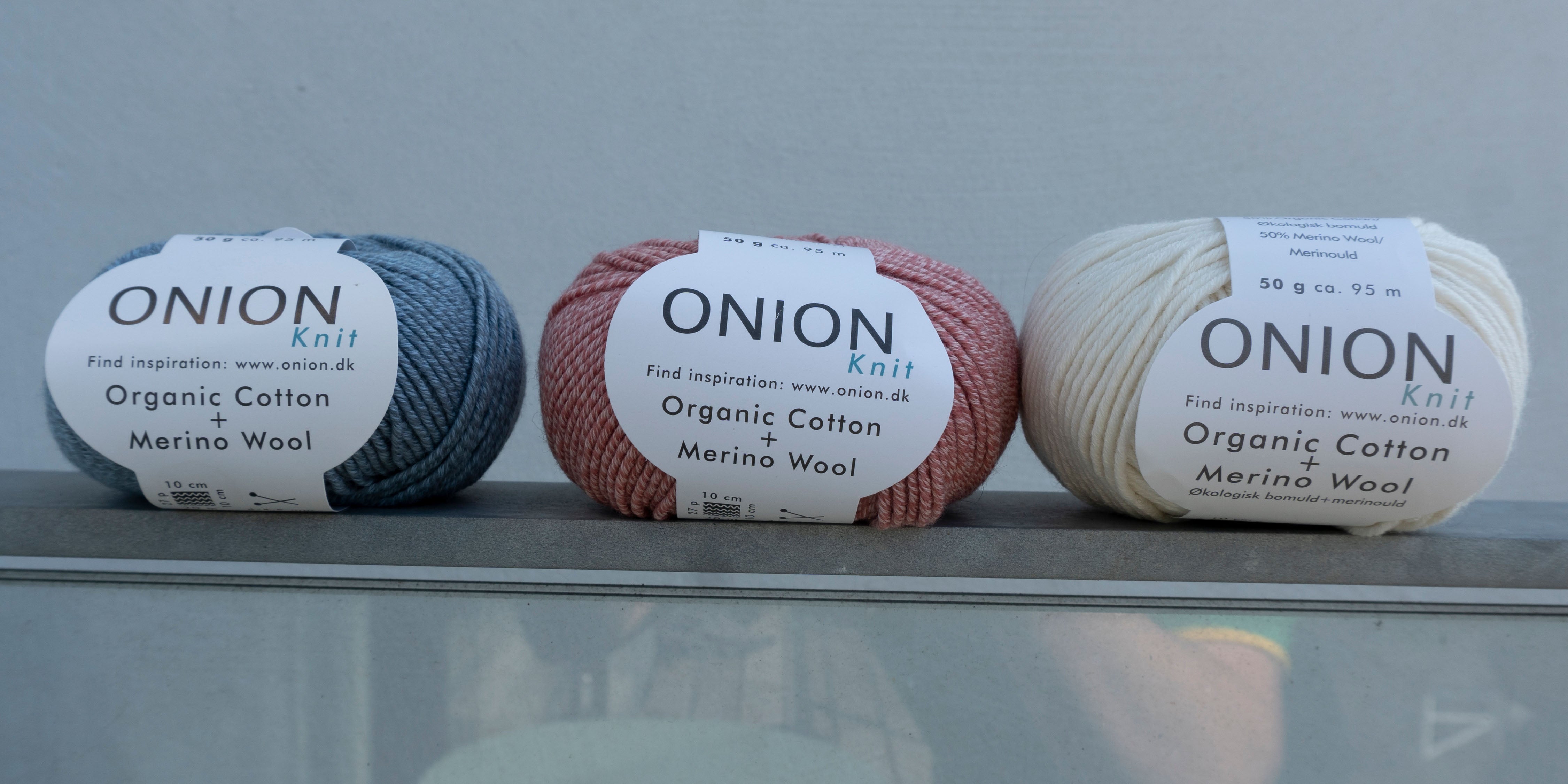 Onion Garns Organic Cotton + Merino