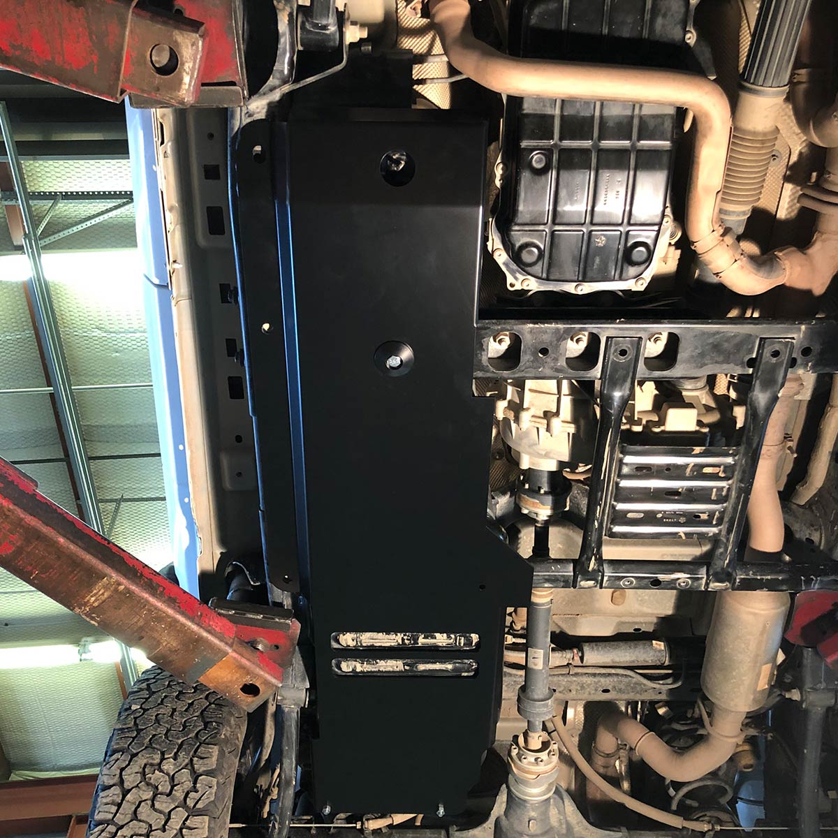 Gas Tank Skid Plate for Jeep Wrangler JL 2 Door (2018+) – .E.