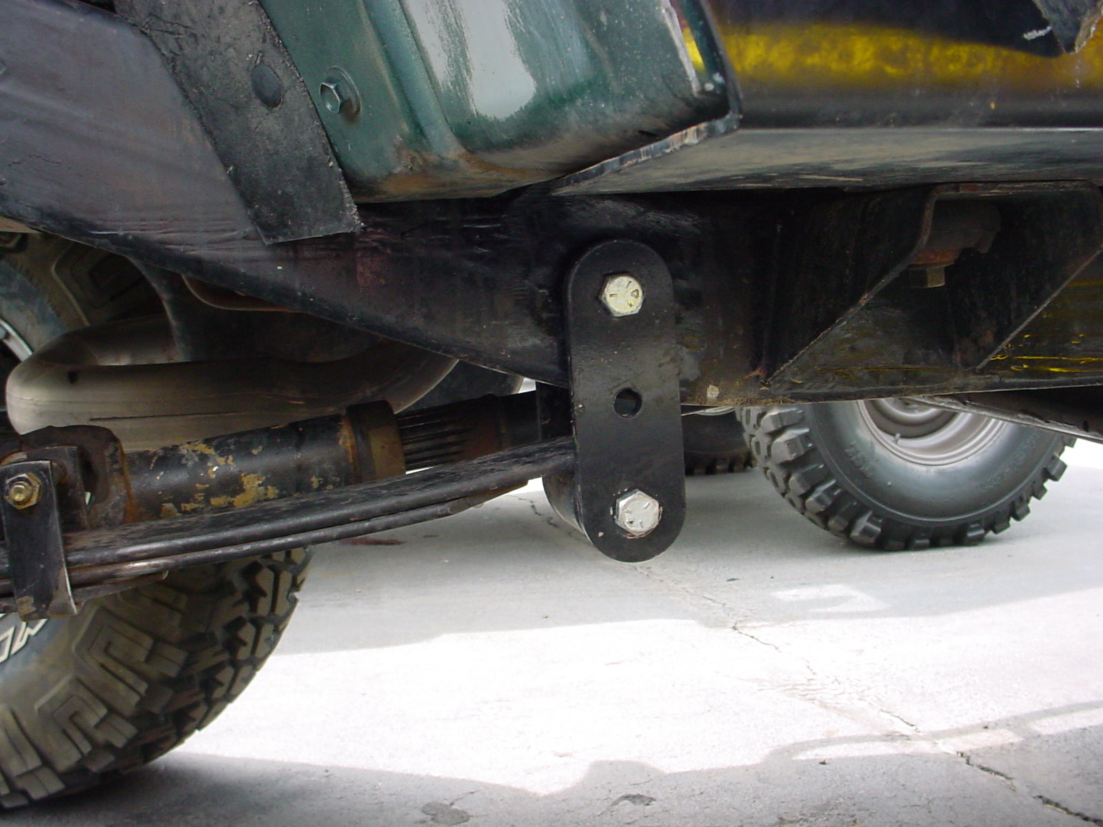 Shackle Reversal System with Weld In Shackle Hanger for Jeep Wrangler –  .E.