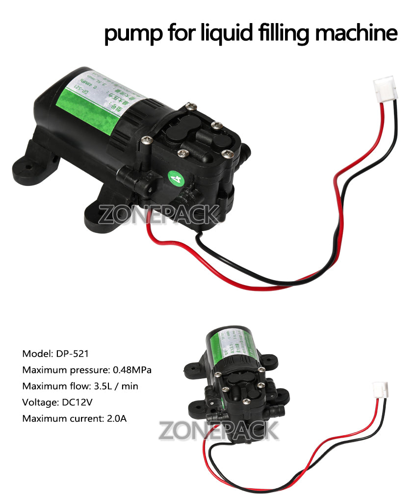 ZONEPACK Pump for Liquid Filling Machine GFK-160