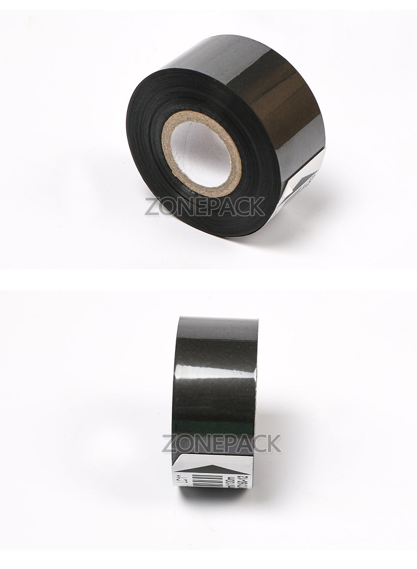 ZONEPACK 30mm*100m thermal ribbon date printing ribbon for DY-8, HP241B