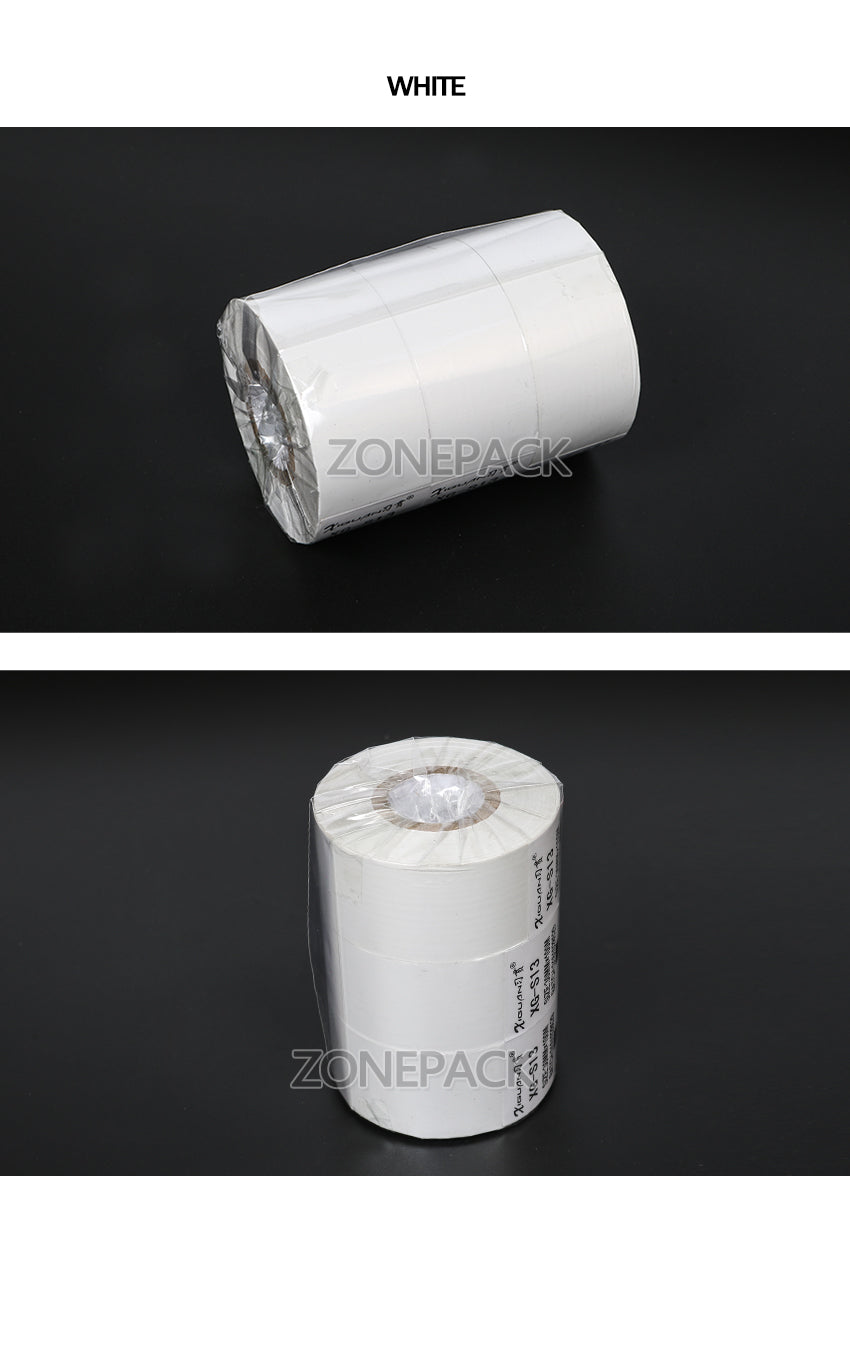 ZONEPACK 30mm*100m thermal ribbon date printing ribbon for DY-8, HP241B