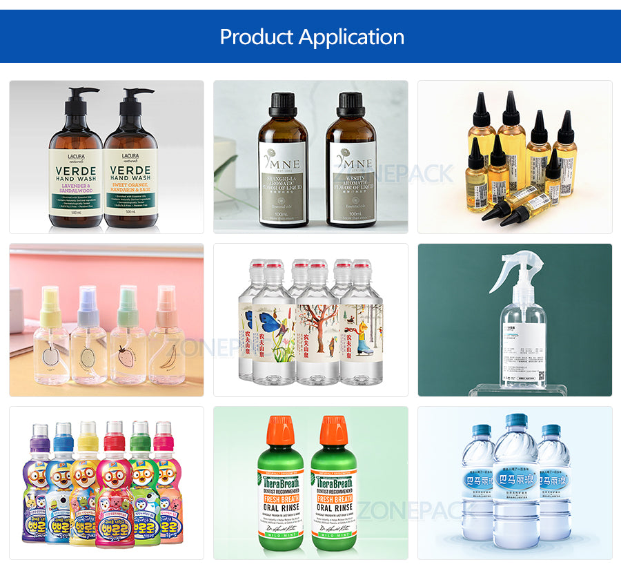 ZONEPACK ZS-XG1870 Pneumatic Vial Desktop Screw Automatic Capping Machines Glass Screw Perfume Pet Plastic Bottle