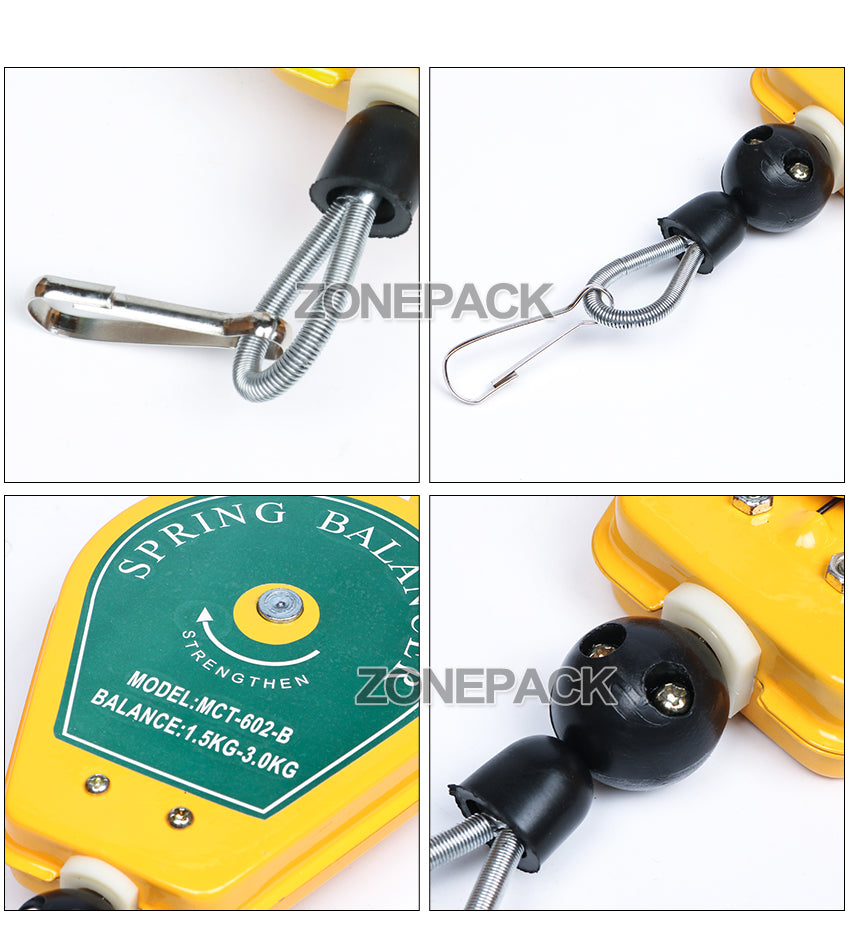 ZONEPACK Best quality! Spring Balancer 1.5kg-3.0kg Screwdriver Hanging Tool Torque Wrench Hanger Steel Wire Rope Measuring Tool