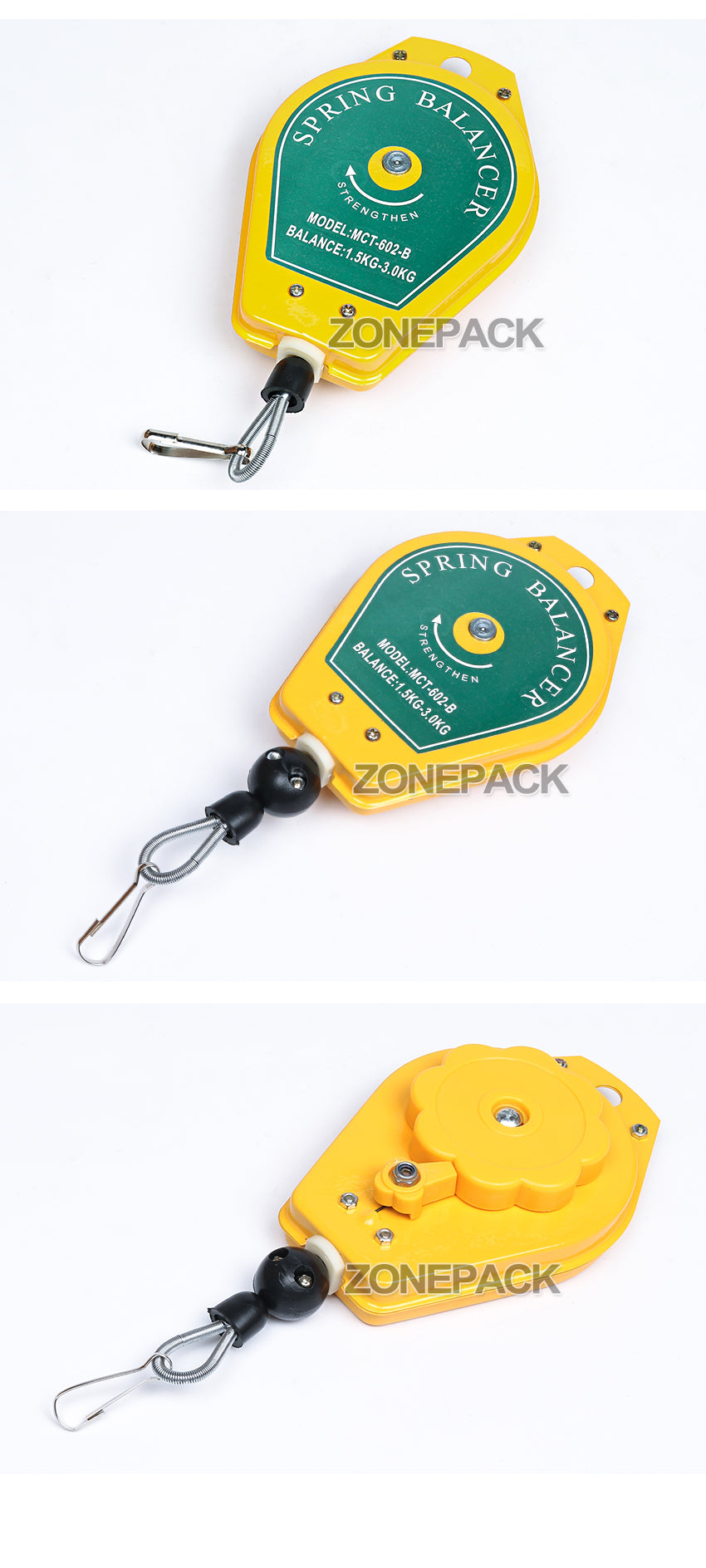 ZONEPACK Best quality! Spring Balancer 1.5kg-3.0kg Screwdriver Hanging Tool Torque Wrench Hanger Steel Wire Rope Measuring Tool