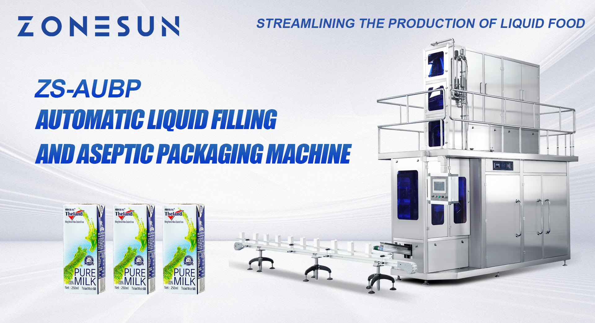 Paperboard milk carton packaging machine