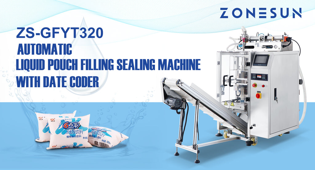 Automatic Liquid Pouch Bag Filling Sealing Machine