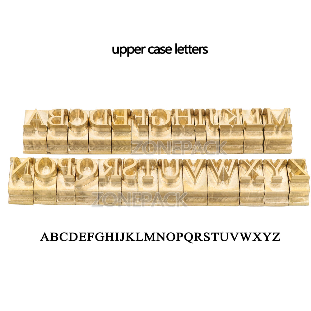 Hot Stamp Set – Uppercase Alphabet