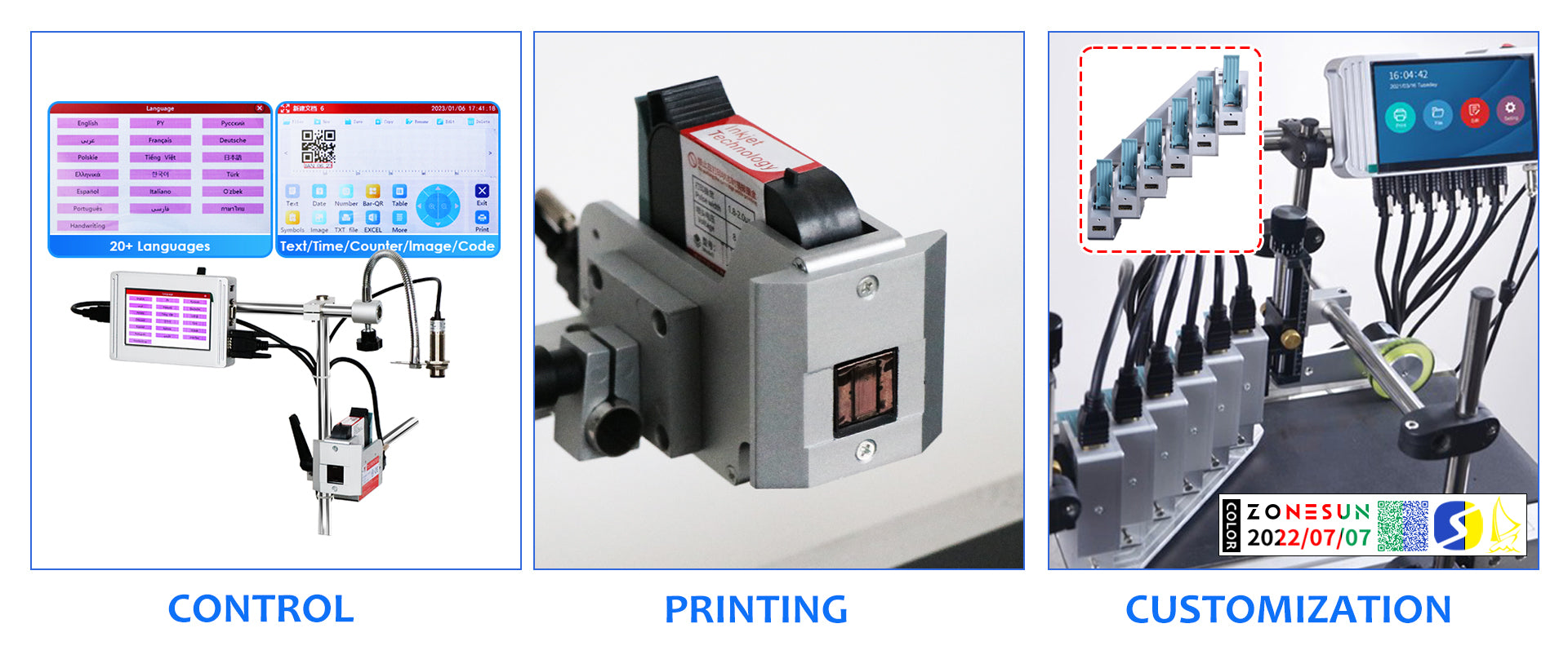 Inkjet Printer: Enhanced Production Efficiency and Quality Marking