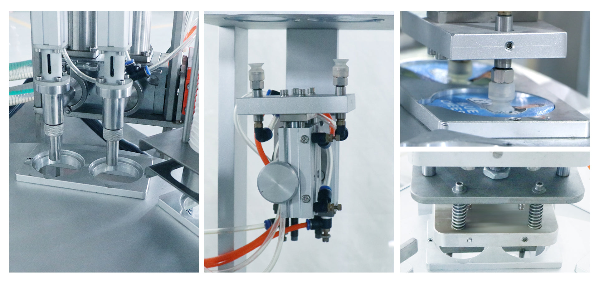 Automated Filling and Sealing Machine for Yogurt Cups