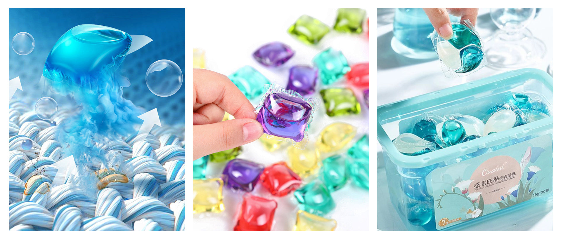 laundry detergent pods packaging machine