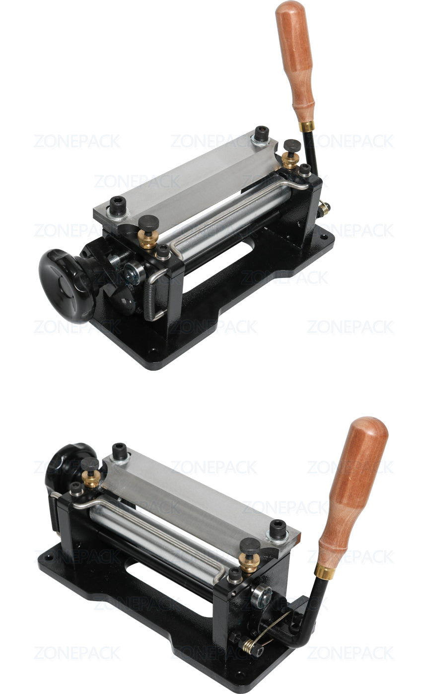 ZONEPACK NEW 6" inch Manual Leather Skiver Splitter Peeler Skiving Machine