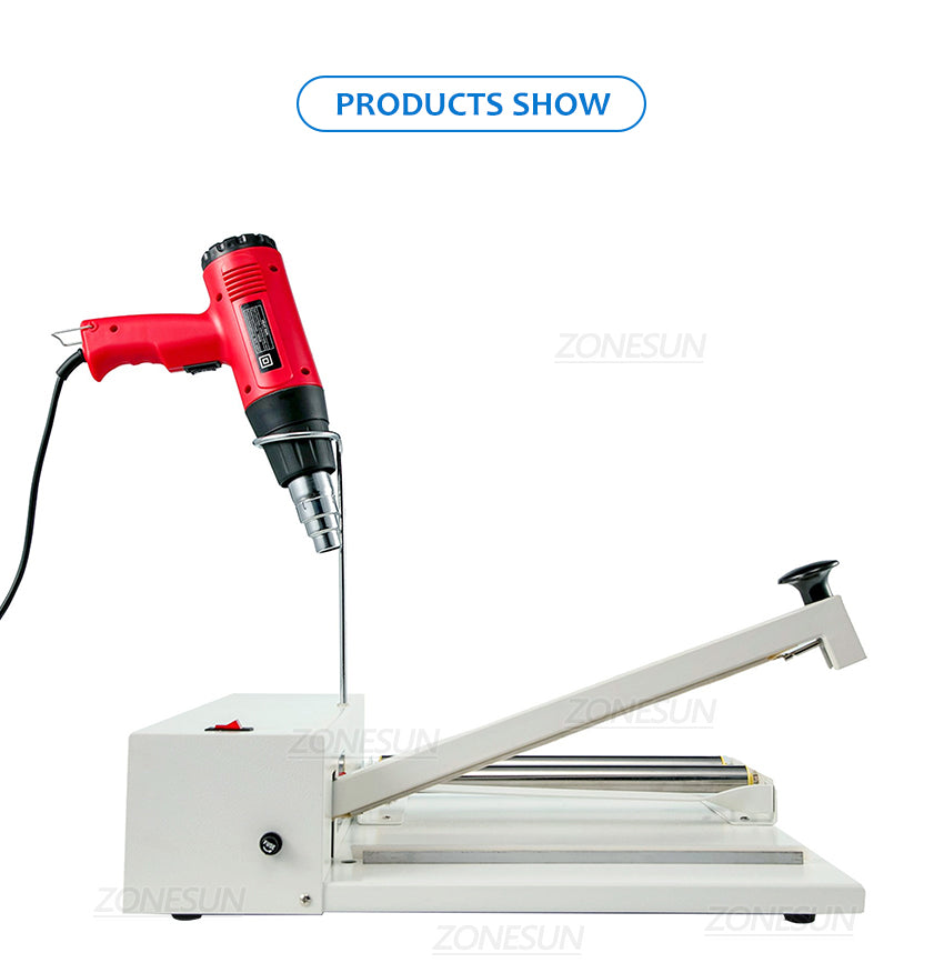 ZONESUN ZS-MSCS1 Heat Gun for Shrink Tubing Vinyl Wrap Heat Sealer Machine