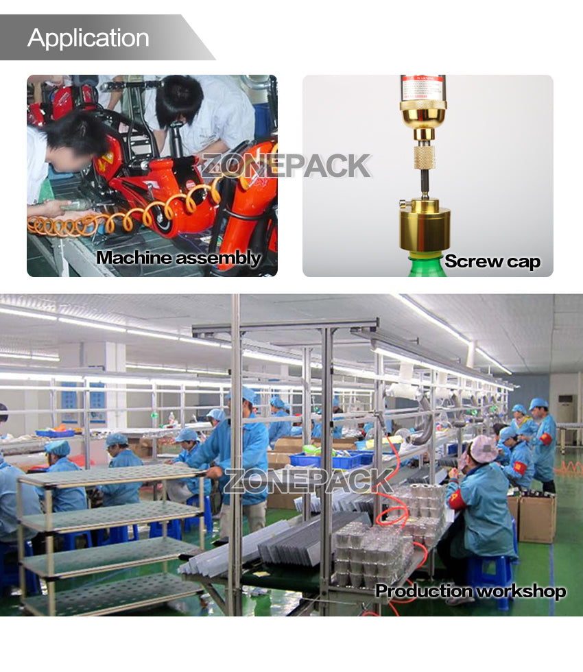 ZONESUN K5MA Hand Held Pneumatic Bottle Cap Capping Machine