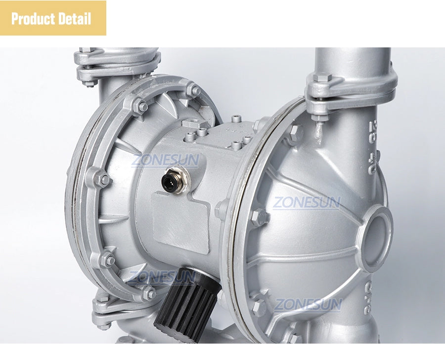 ZONESUN Air Operated Pneumatic Pumps Diaphragm Water Pump Filling Machine Tools ZS-QBY-K25