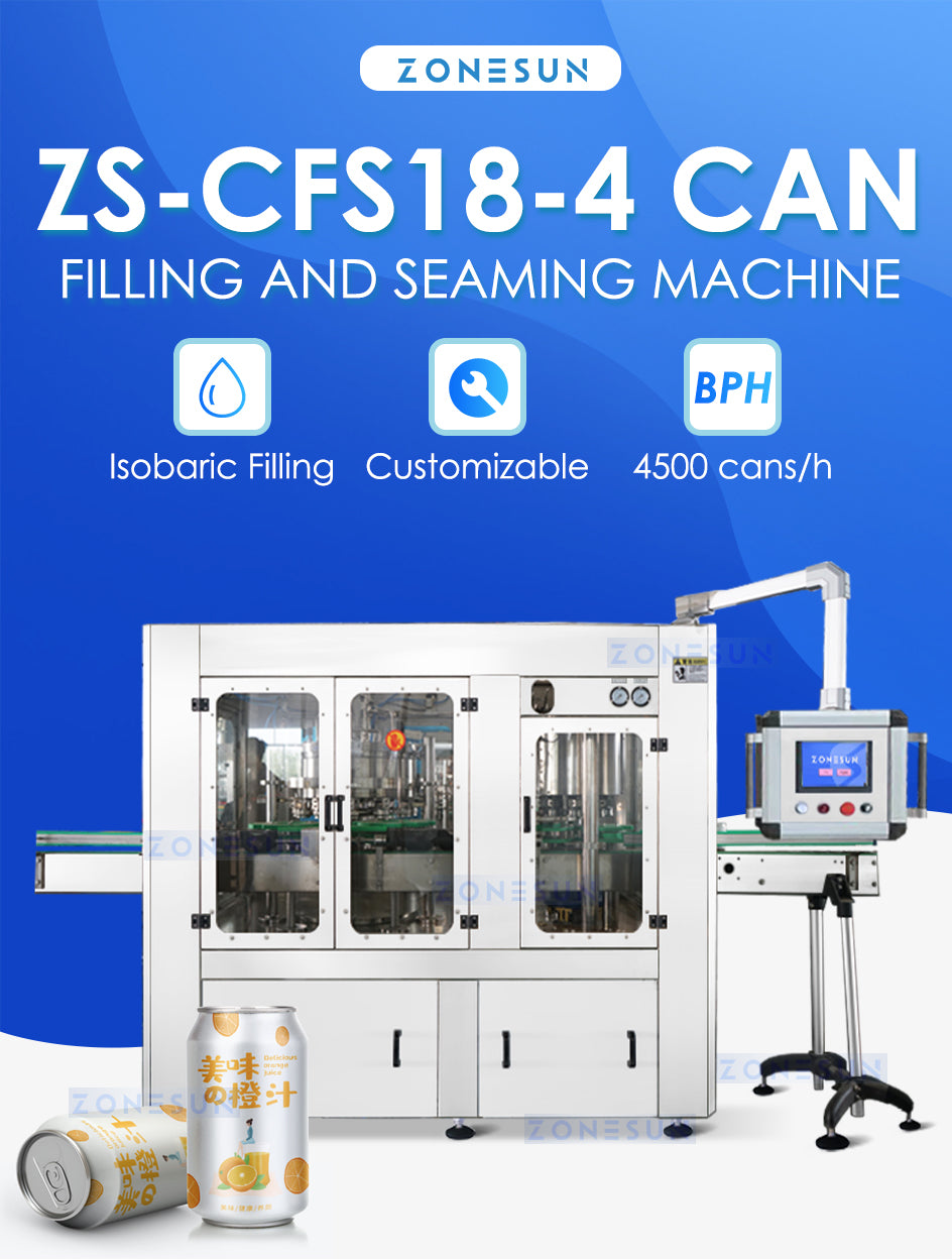 can filling and sealing machine