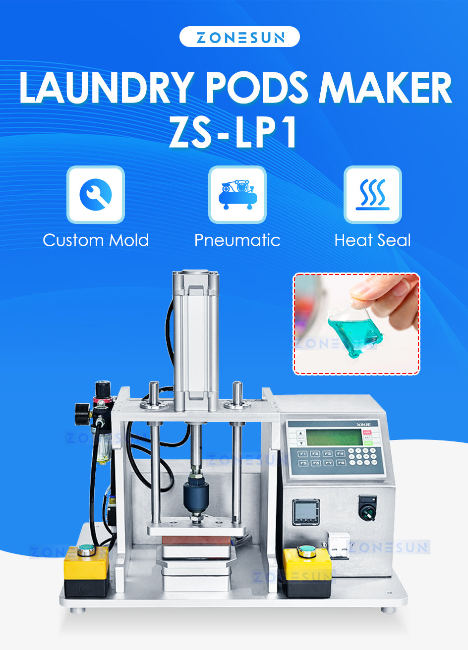 ZONESUN Desktop Laundry Pod Sample Maker ZS-LP1