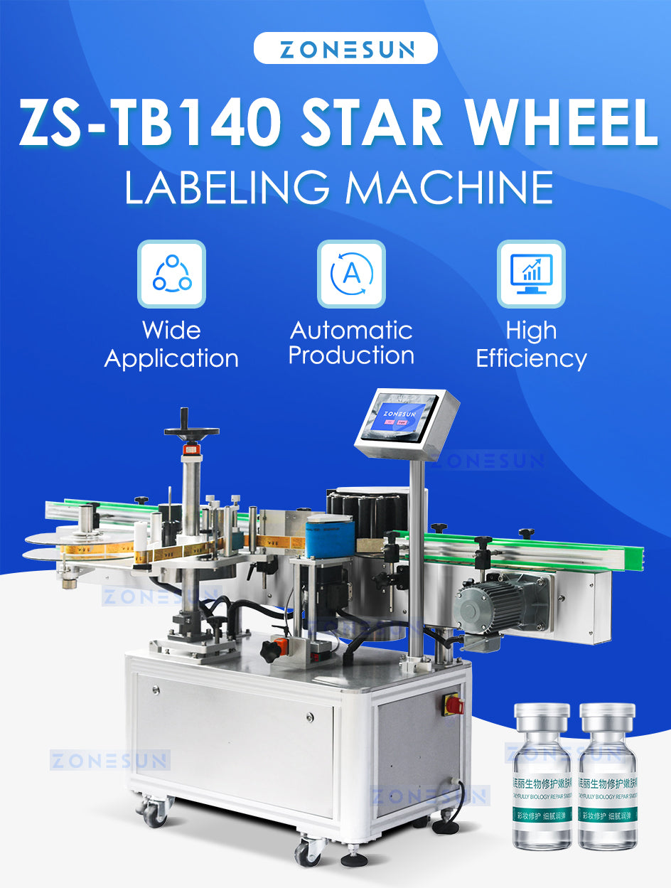 high speed round bottle labeling machine