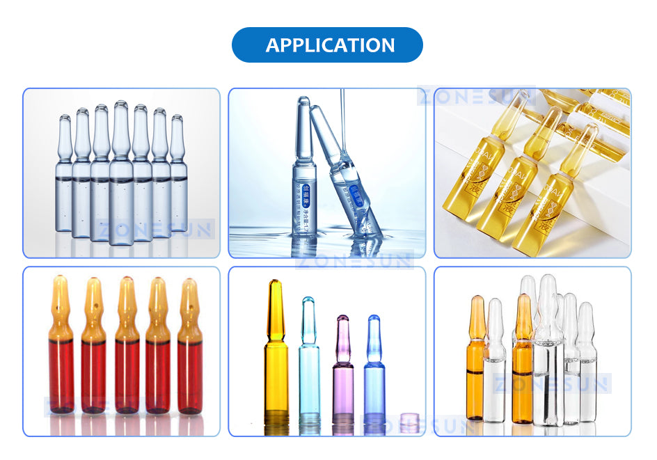 ZONESUN Ampoule Filling and Sealing Machine ZS-AFC5