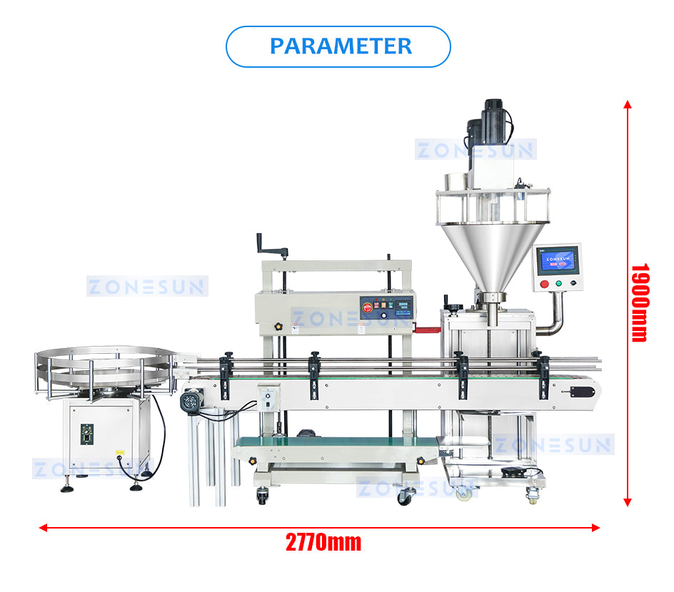 ZONESUN ZS-FAL180Z1 Pouch Bag Packaging Machine