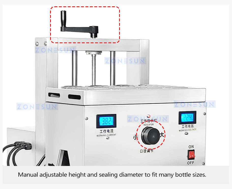 ZONESUN Induction Aluminum Foil Sealing Machine ZS-FS2200