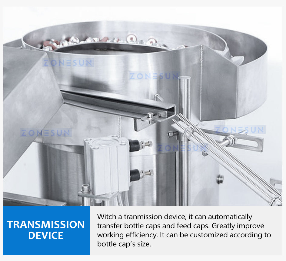 ZONESUN Automatic Custom Penicillin Bottle Vial Filling And Capping Machine ZS-PB450