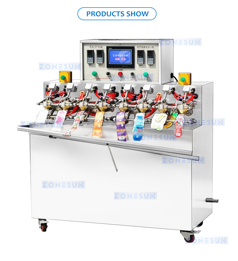 ZONESUN ZS-FS8 Premade Bags Filling and Sealing Machine