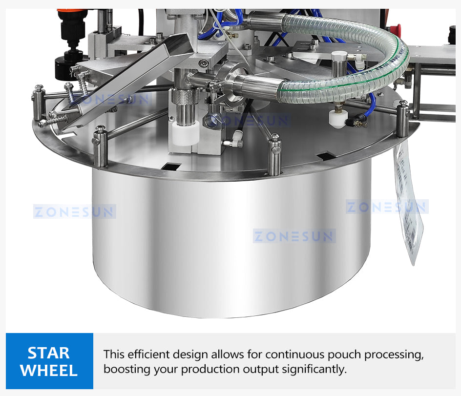 ZONESUN ZS-SVFC1 Spout Pouch Filling and Capping Machine