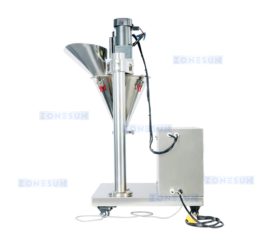 ZONESUN ZS-FM100S 1-200g Semi Automatic Dry Powder Filling Machine