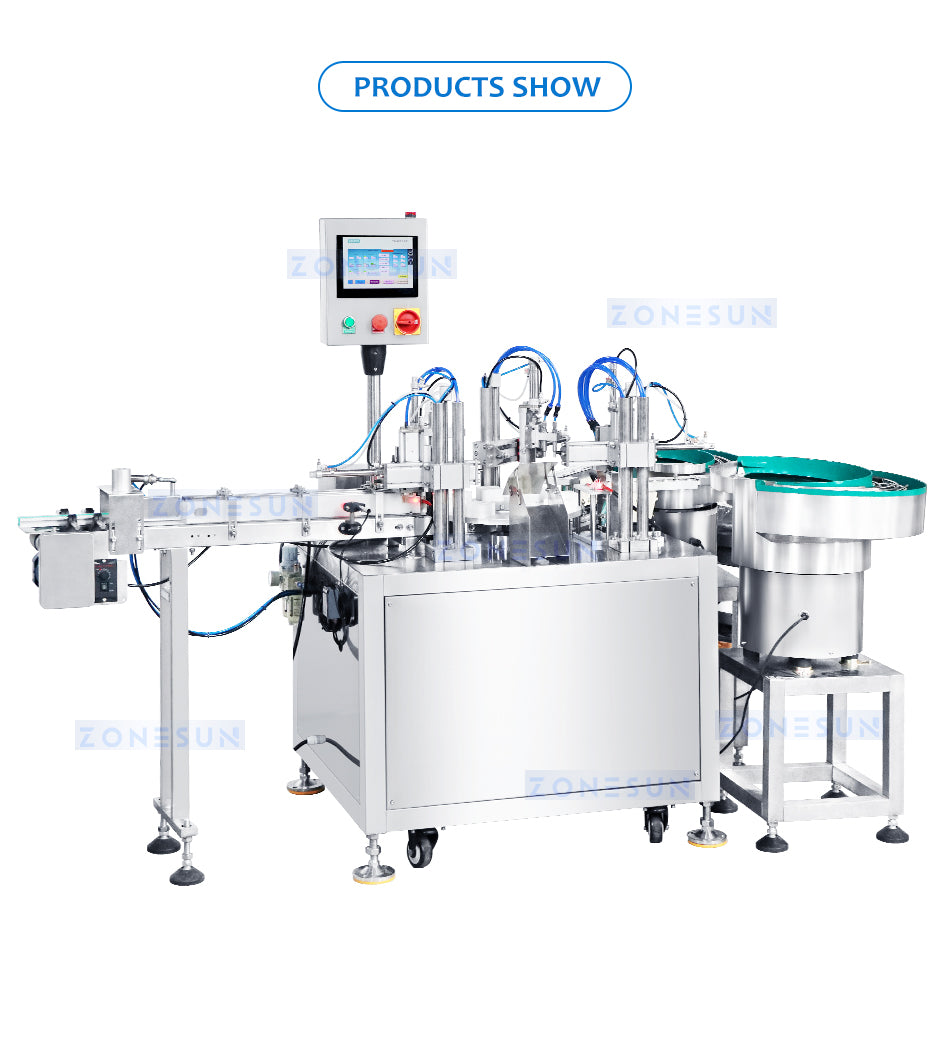 ZONESUN Automatic Eye Drop Filling and Capping Machine ZS-AFC6F