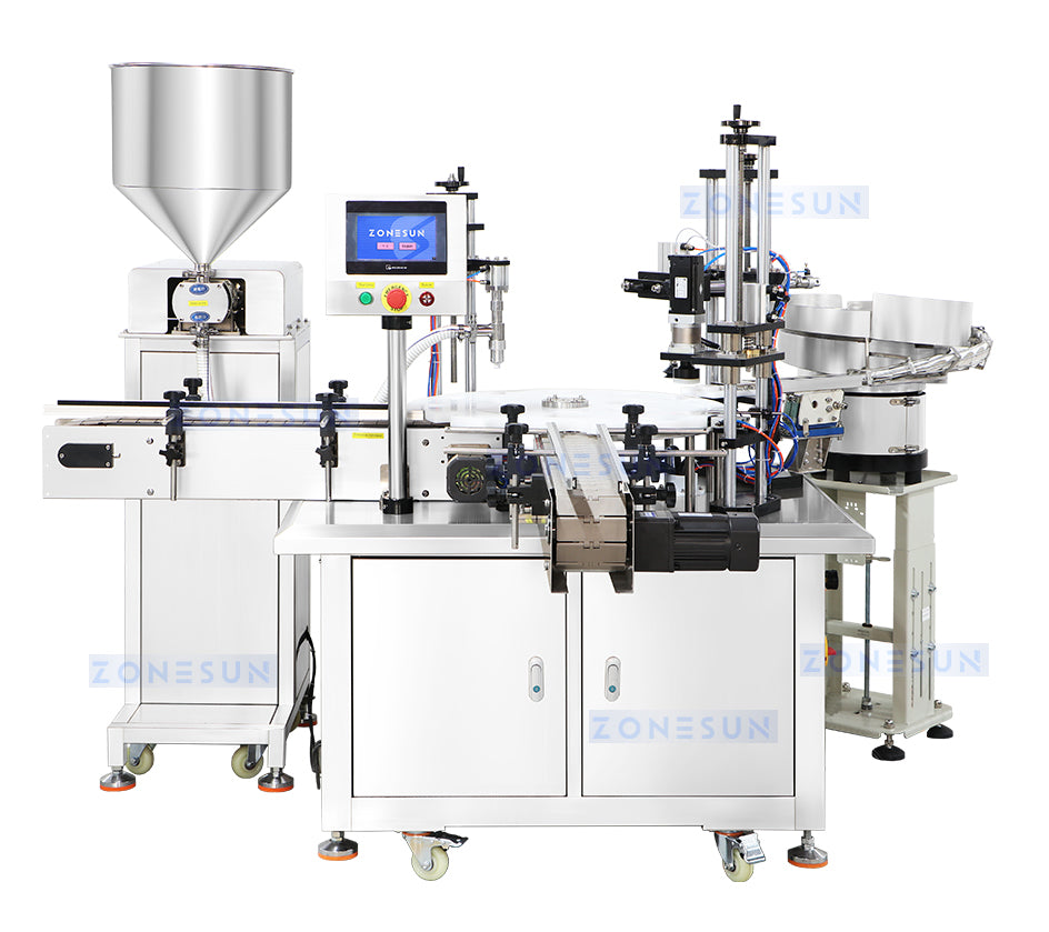 paste filling and capping machine