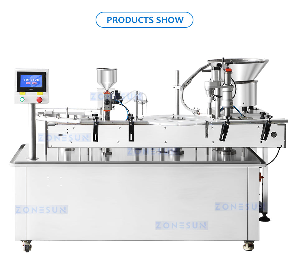 ZONESUN ZS-AFC30 Paste Filling and Capping Machine