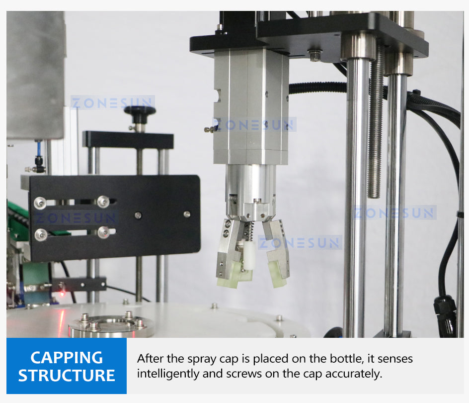 ZONESUN Automatic Bottle Production Line Filling Capping Labeling MachineZS-AFCL3