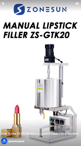 Efficient Lipstick Filling Machine for Faster and Easier Production