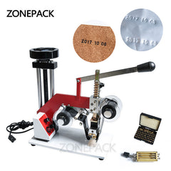 ZONEPACK A-Z 0-9 Character Letter Number Hot Letter For Code Ribbon Date Printing Machine for MY-380，ZY-RM5 and ZY-RM5-E