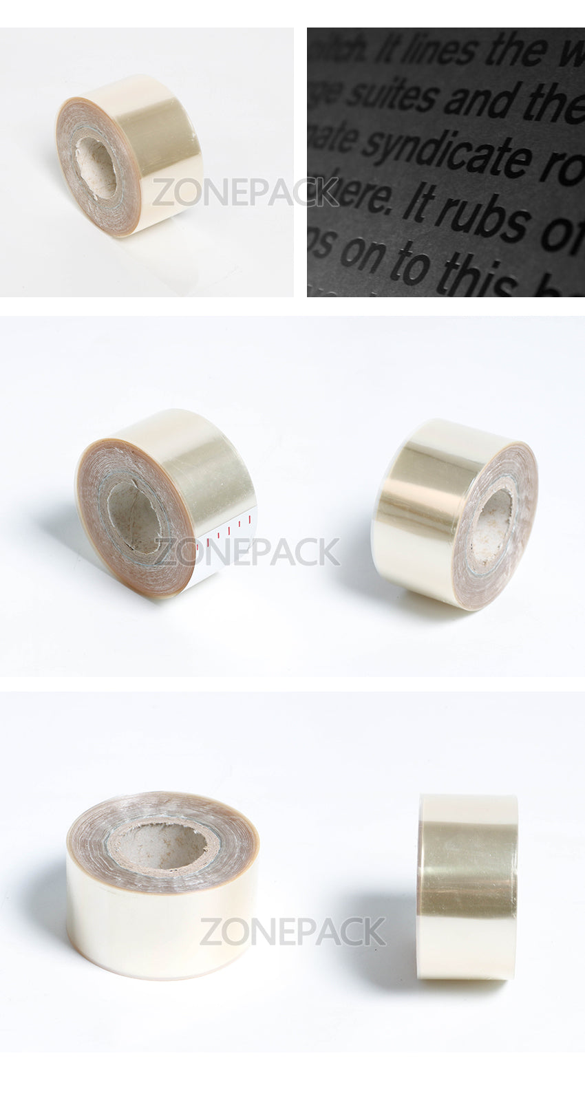 ZONESUN Hot foil Stamping Paper Heat Transfer Foil Roll