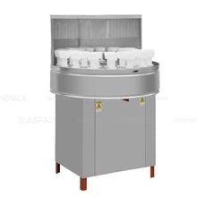 ZONESUN ZS-WB32 Milk Rotary Wine Plastic Small Semi Automatic Pet Recycle Glass Bottle Washing Machine Packaging Machine
