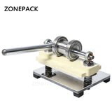 ZONEPACK Manual Leather Die Cutting Machine Handmade Earring Die Cuts Pressing Machine For Punching Clicker Die Steel Rule Die