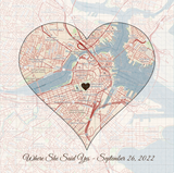 Heart Shaped Maps